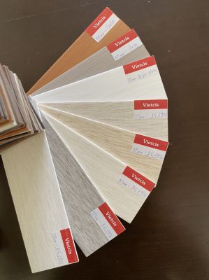 Rèm nhựa giả gỗ ngoài trời